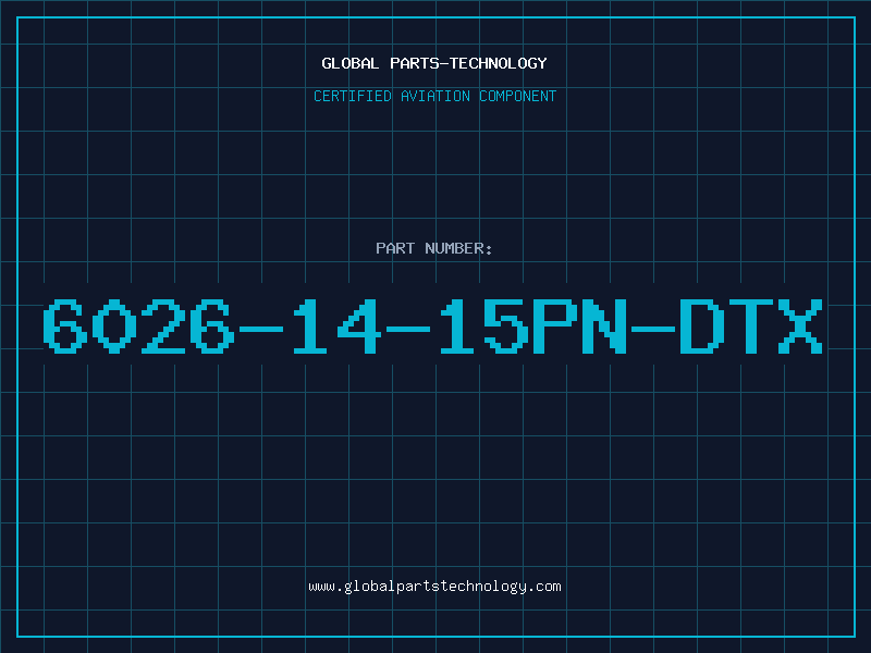 Aviation Part 6026-14-15PN-DTX
