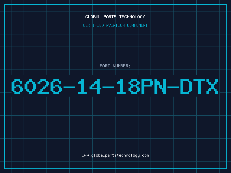 Aviation Part 6026-14-18PN-DTX