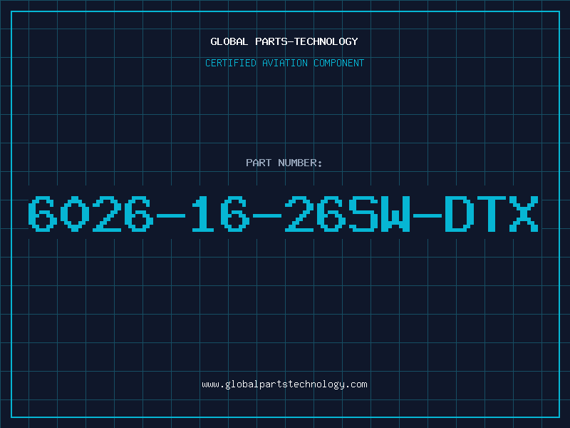 Aviation Part 6026-16-26SW-DTX