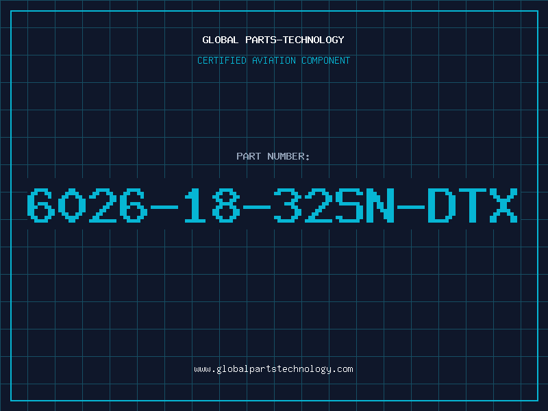 Aviation Part 6026-18-32SN-DTX