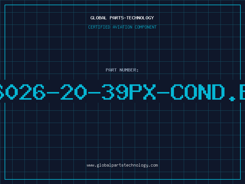 Aviation Part 6026-20-39PX-COND.B