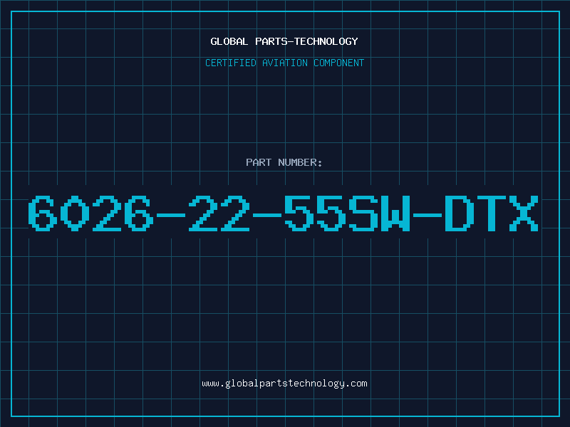 Aviation Part 6026-22-55SW-DTX