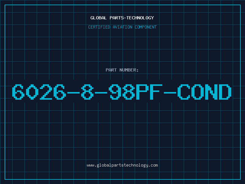 Aviation Part 6026-8-98PF-COND