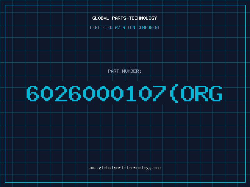 Aviation Part 6026000107ORG