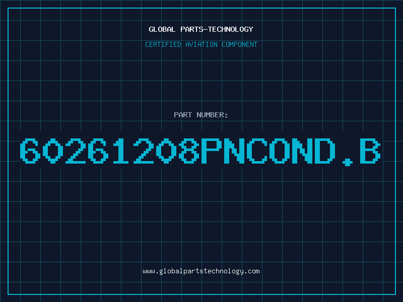 Aviation Part 60261208PNCOND.B