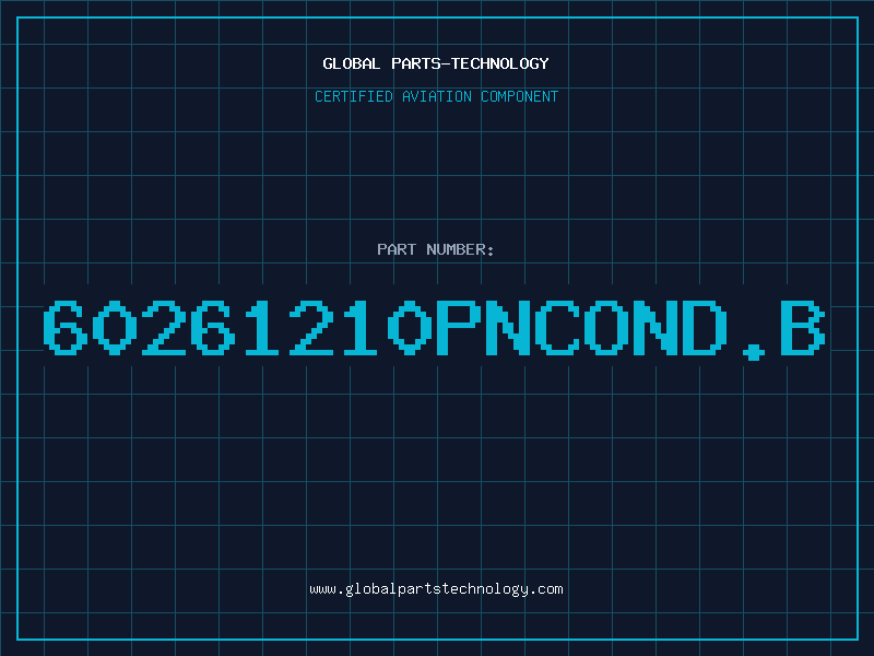 Aviation Part 60261210PNCOND.B