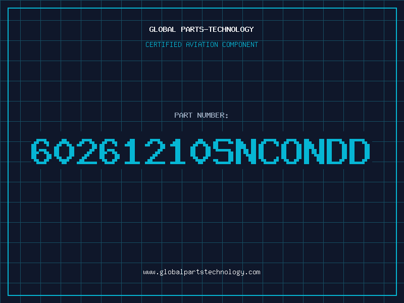 Aviation Part 60261210SNCONDD