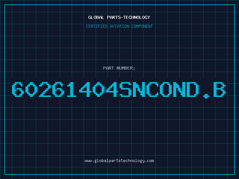 Aviation Part 60261404SNCOND.B