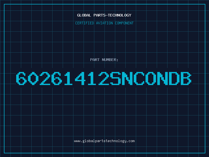 Aviation Part 60261412SNCONDB