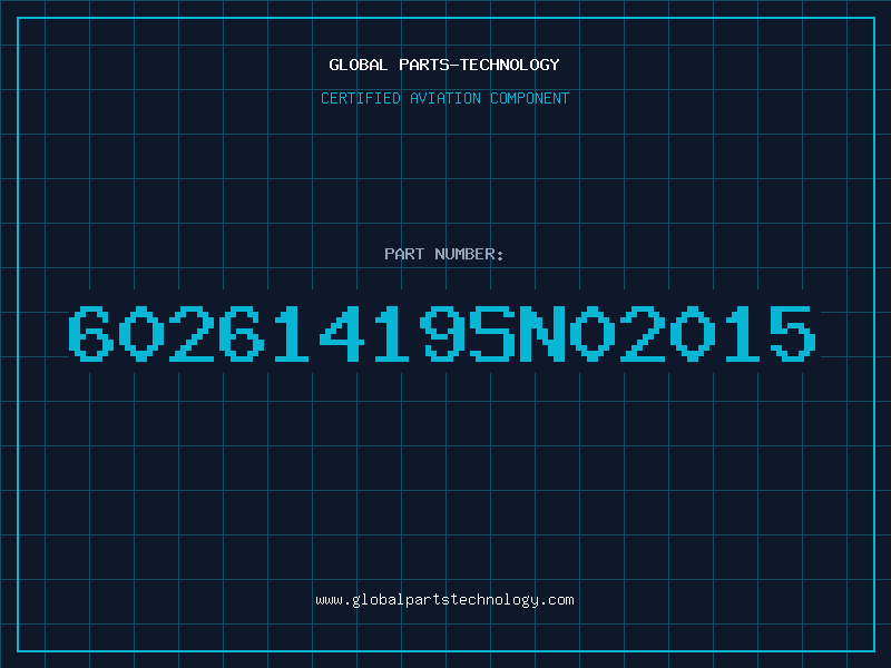 Aviation Part 60261419SN02015