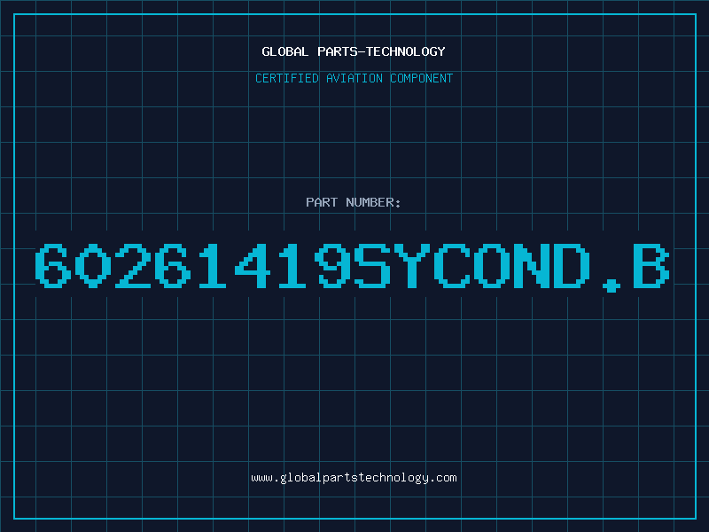 Aviation Part 60261419SYCOND.B
