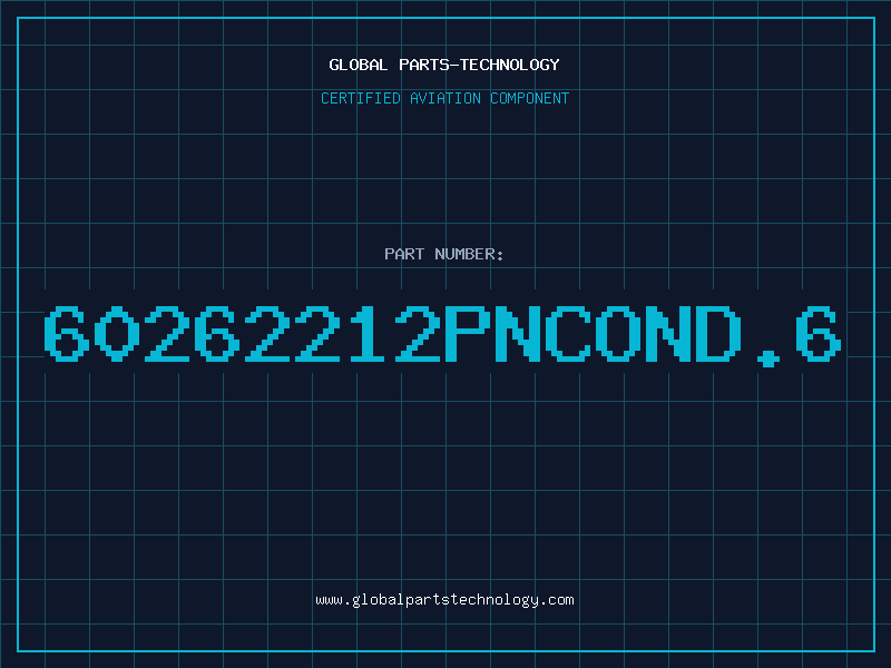 Aviation Part 60262212PNCOND.6