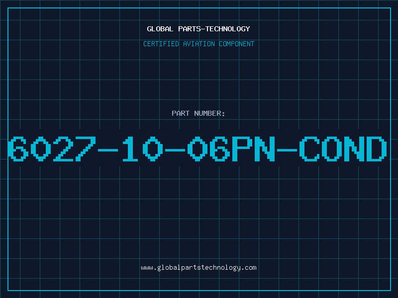 Aviation Part 6027-10-06PN-COND