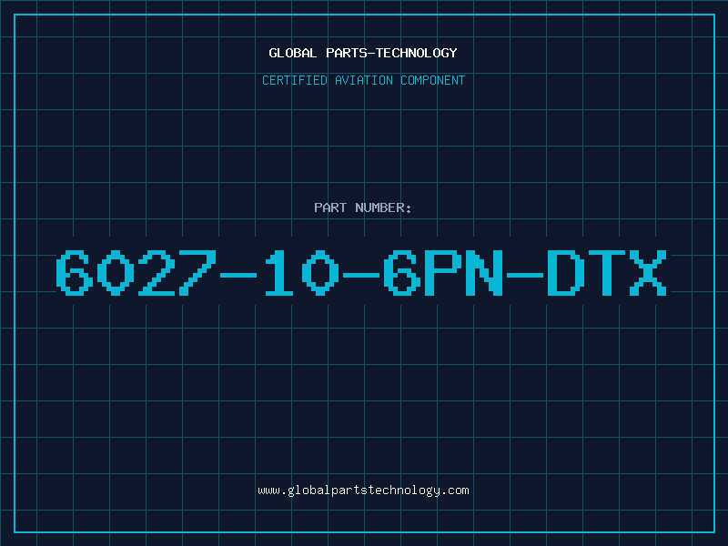 Aviation Part 6027-10-6PN-DTX