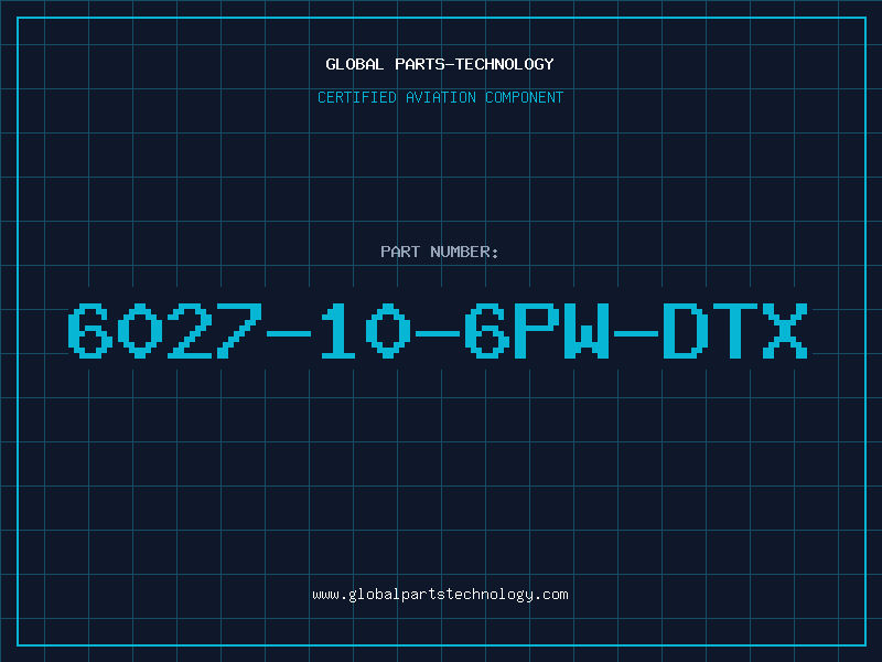 Aviation Part 6027-10-6PW-DTX
