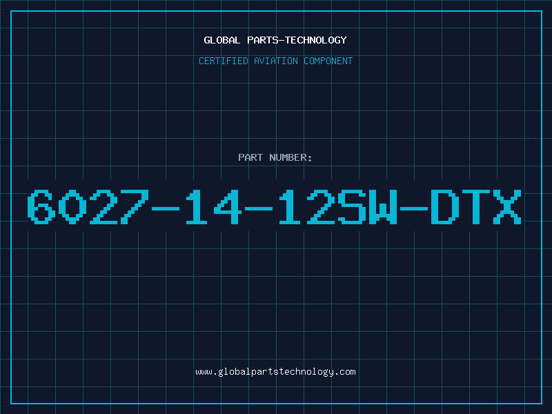 Aviation Part 6027-14-12SW-DTX