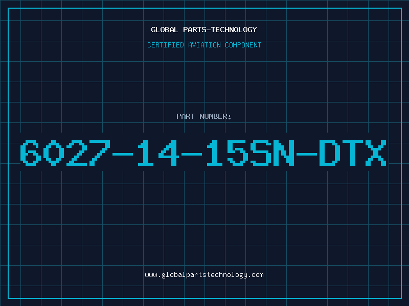 Aviation Part 6027-14-15SN-DTX