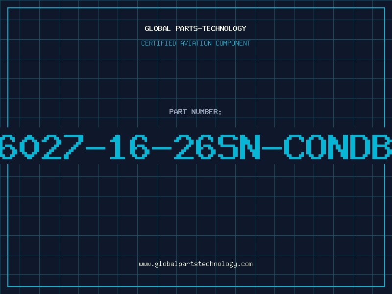 Aviation Part 6027-16-26SN-CONDB