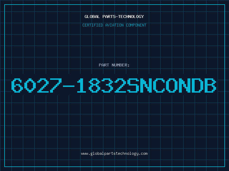Aviation Part 6027-1832SNCONDB