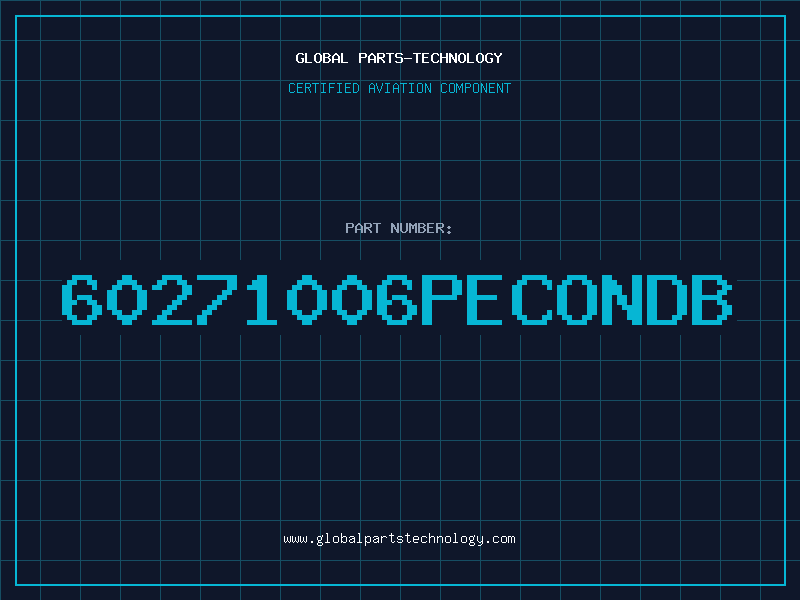 Aviation Part 60271006PECONDB