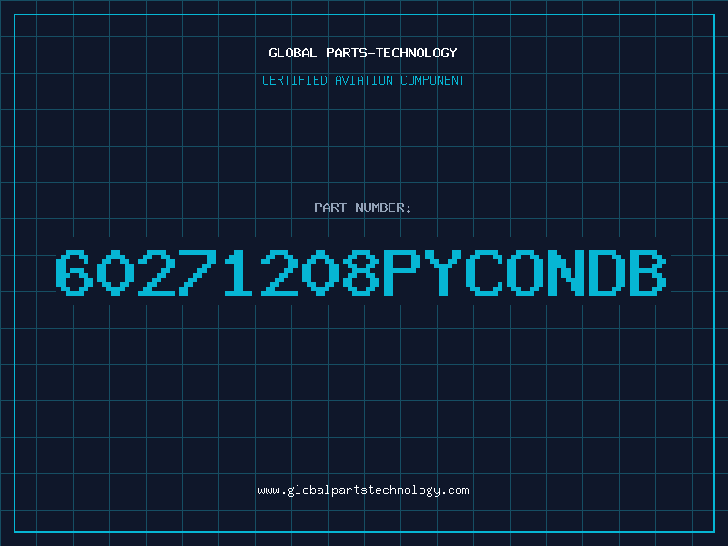 Aviation Part 60271208PYCONDB
