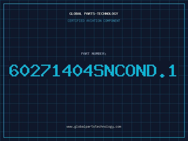 Aviation Part 60271404SNCOND.1
