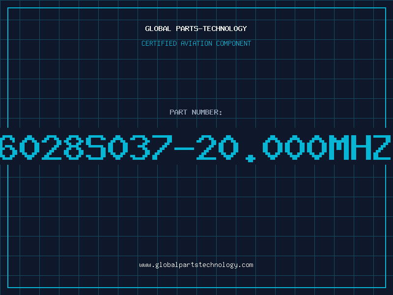 Aviation Part 6028S037-20.000MHZ