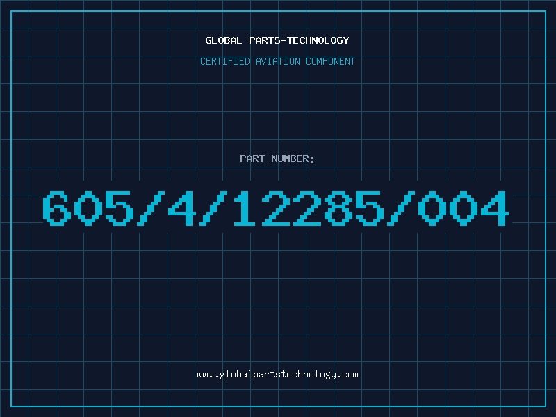 Aviation Part 605/4/12285/004
