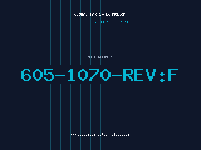 Aviation Part 605-1070-REV:F