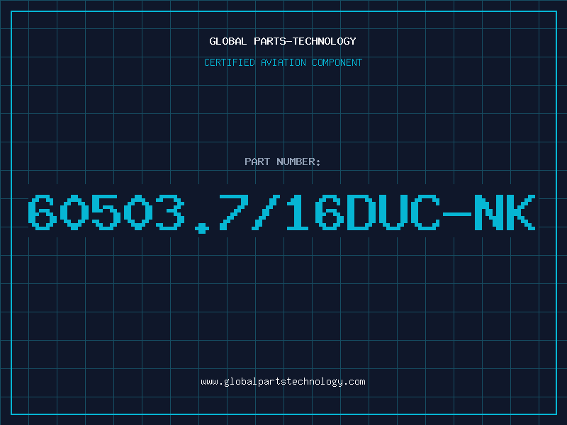 Aviation Part 60503.7/16DUC-NK