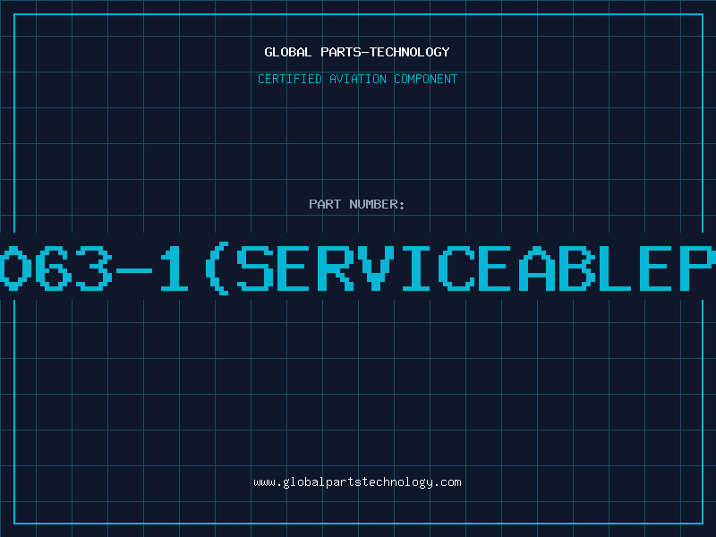 Aviation Part 605063-1(serviceablepart