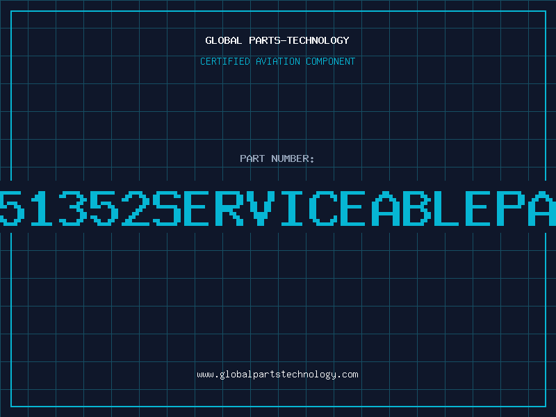 Aviation Part 6051352serviceablepart