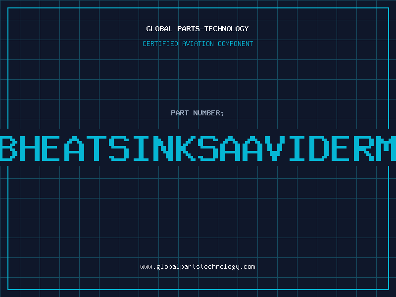 Aviation Part 6052BHEATSINKSAAVIDermaloy