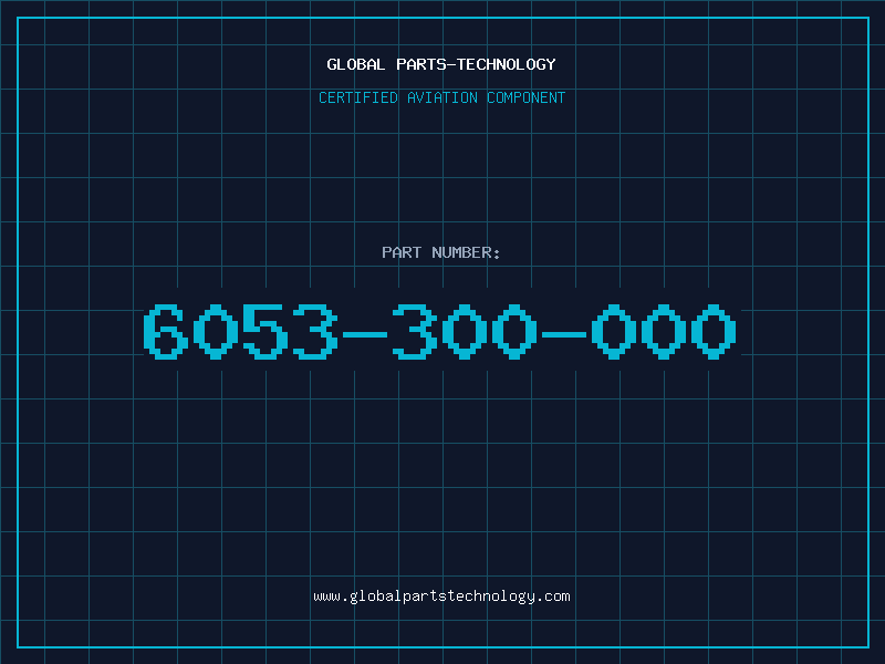 Aviation Part 6053-300-000