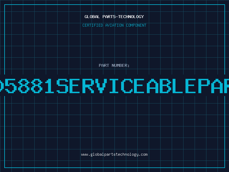 Aviation Part 605881serviceablepart
