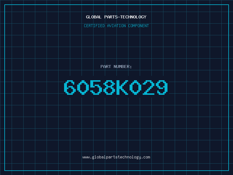 Aviation Part 6058K029
