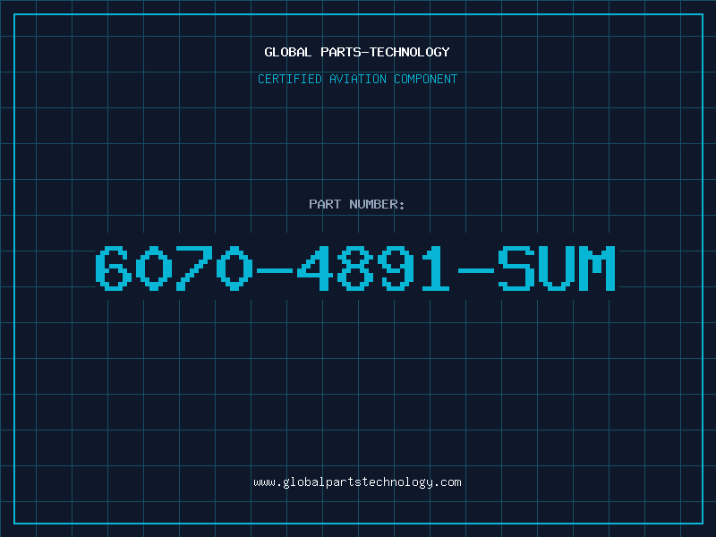 Aviation Part 6070-4891-SUM