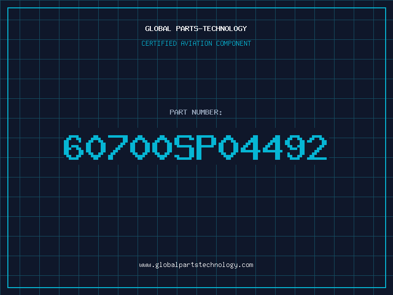 Aviation Part 60700SP04492