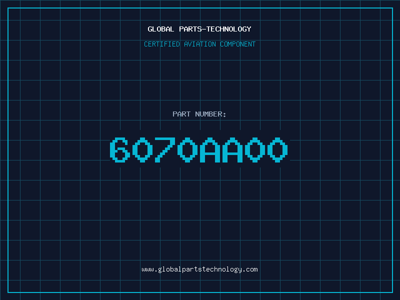 Aviation Part 6070AA00