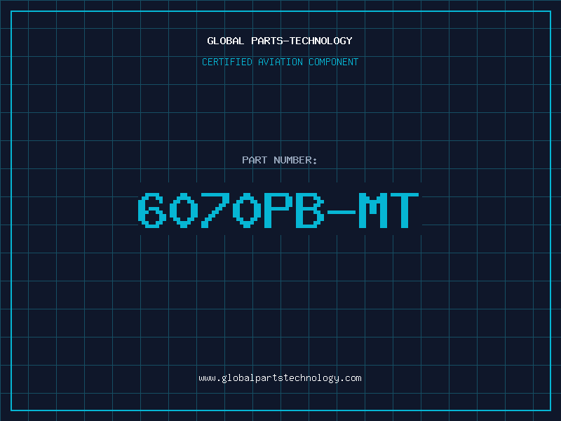 Aviation Part 6070PB-MT