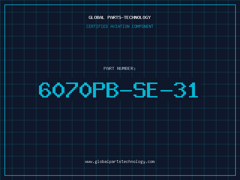 Aviation Part 6070PB-SE-31