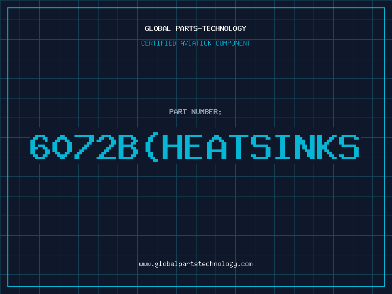 Aviation Part 6072BHEATSINKS