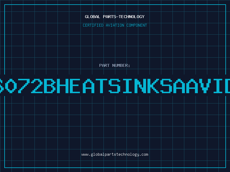 Aviation Part 6072BHEATSINKSAAVID