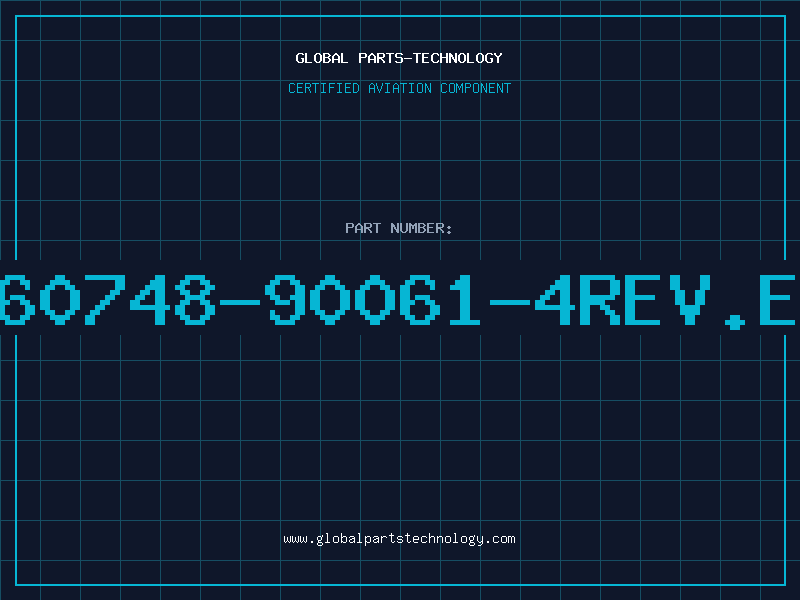 Aviation Part 60748-90061-4REV.E