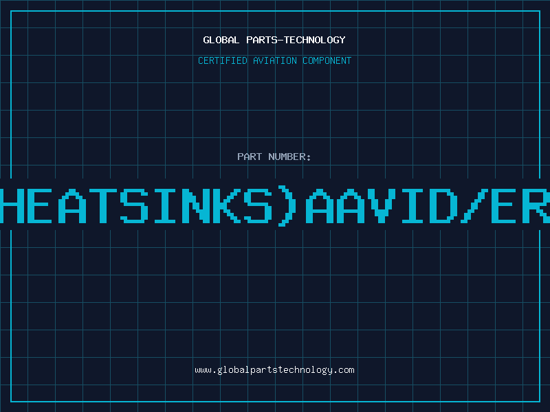 Aviation Part 6078(HEATSINKS)AAVID/ermaloy