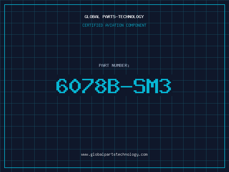 Aviation Part 6078B-SM3