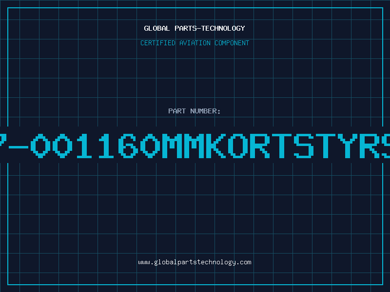 Aviation Part 60817-001160MMKORTSTYRSKENA