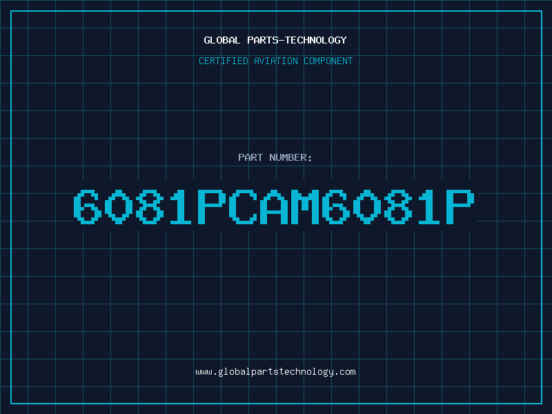 Aviation Part 6081PCAM6081P