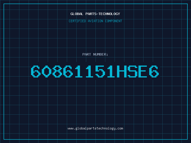 Aviation Part 60861151HSE6