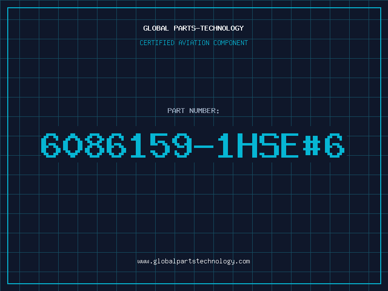 Aviation Part 6086159-1HSE#6